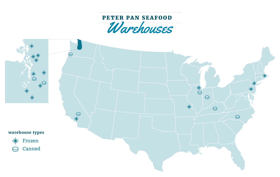 Warehouse Locations in US